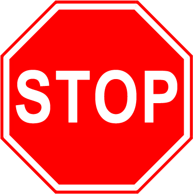 Stop Sign Graphic