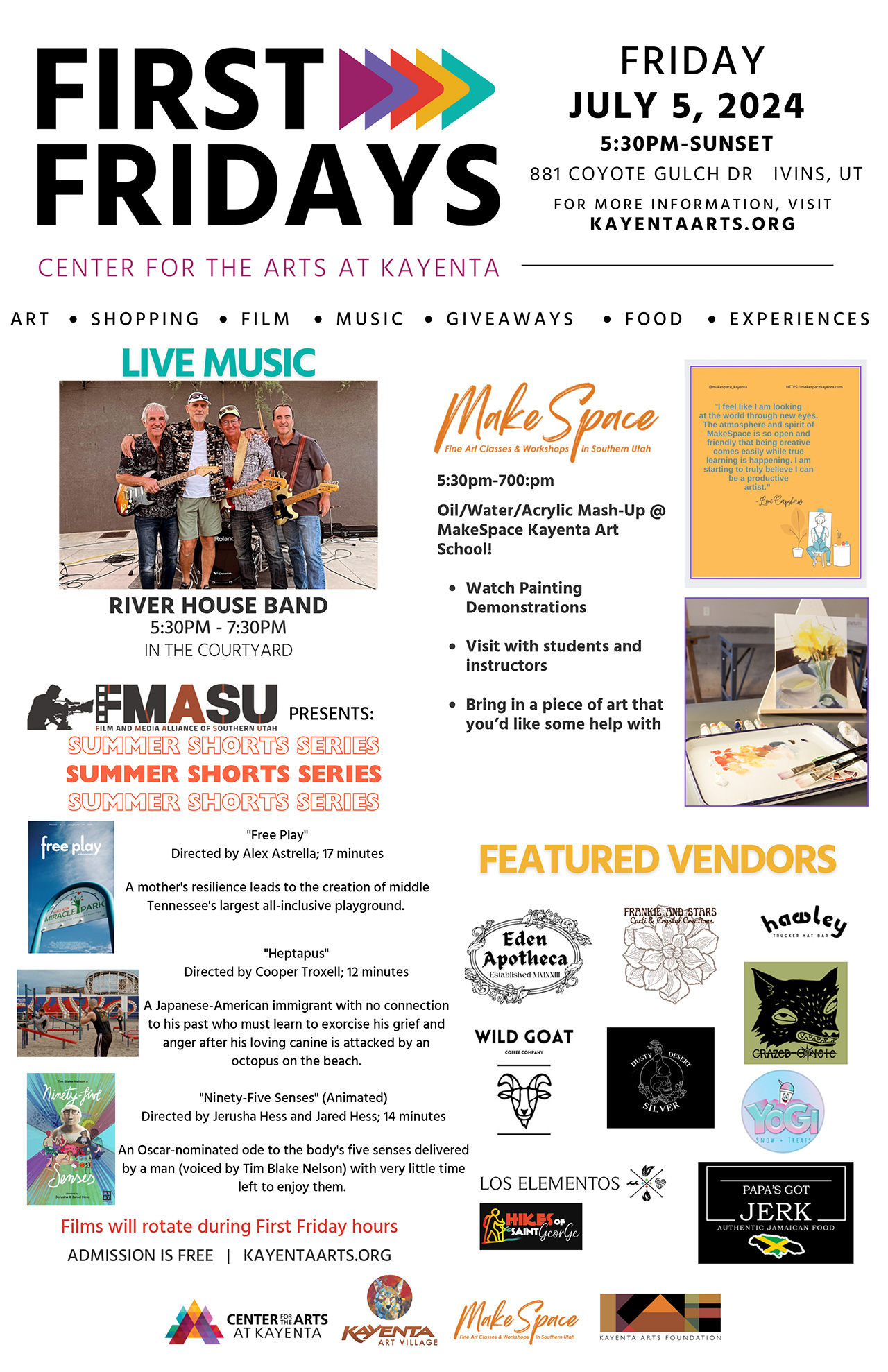 July First Fridays at Kayenta