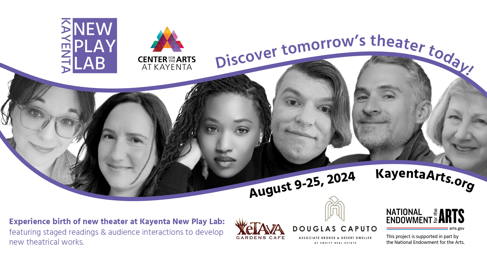 Center for he Arts at Kayenta August Play lab poster