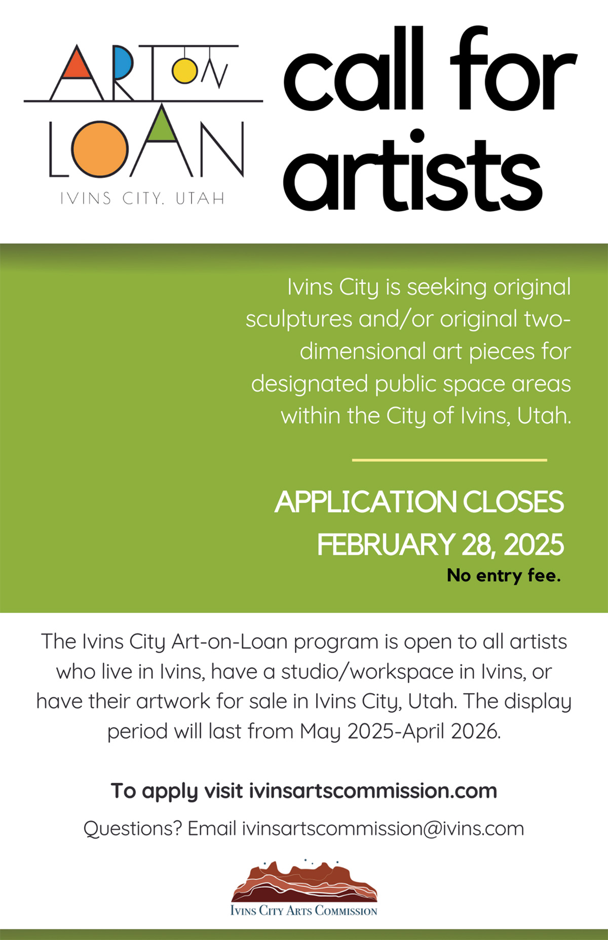 Art on Loan, Ivins City