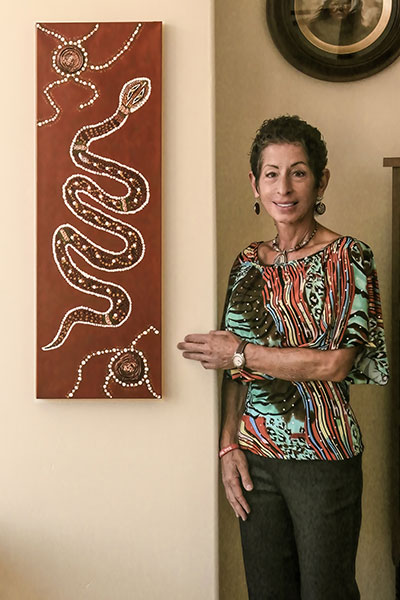 Gina with Rainbow Serpent Win, May 2024